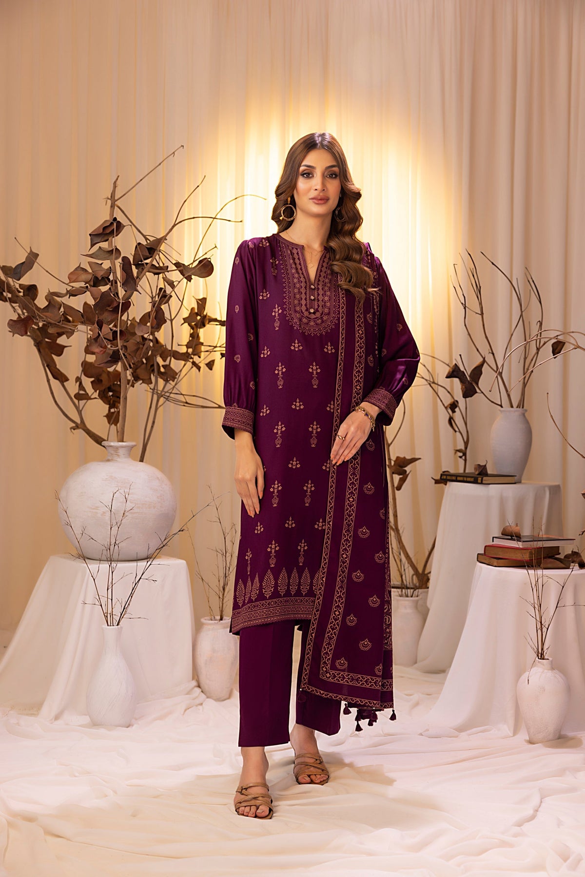 LSM | Cashmi Vool 24 | AR-0076-B by LSM - Designer Dress - Type: Ladies Clothes - Available at Libayah - 100% Original