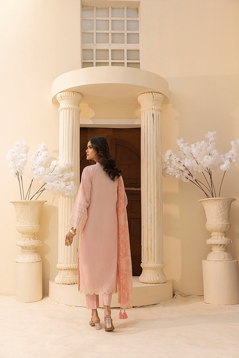 LSM | Embroidered and Printed Lawn | LG-IZ-0201 by LSM - Designer Dress - Type: Ladies Clothes - Available at Libayah - 100% Original