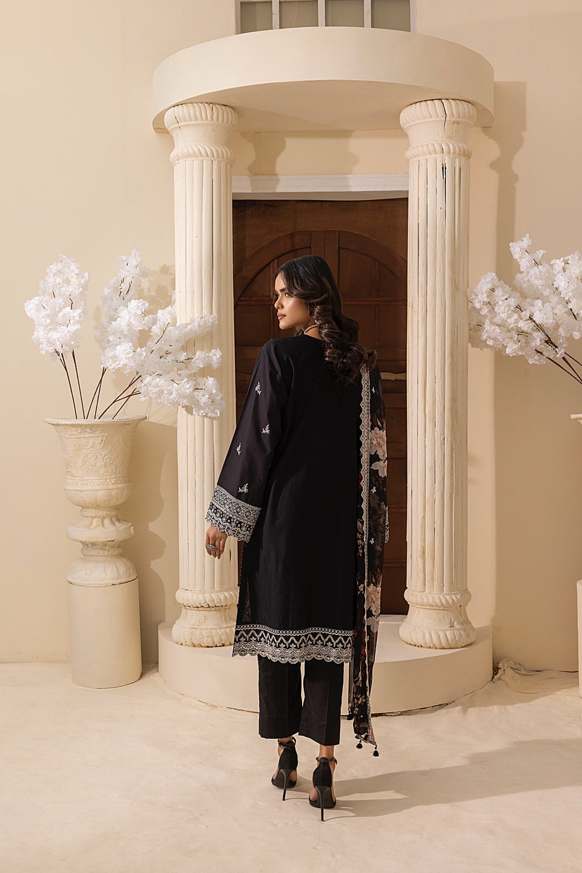 LSM | Embroidered and Printed Lawn | LG-RL-0059 by LSM - Designer Dress - Type: Ladies Clothes - Available at Libayah - 100% Original