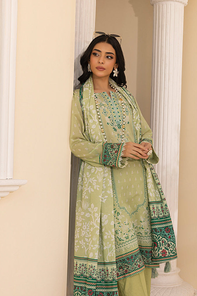 LSM | Embroidered and Printed Lawn | LG-MM-0246 by LSM - Designer Dress - Type: Ladies Clothes - Available at Libayah - 100% Original