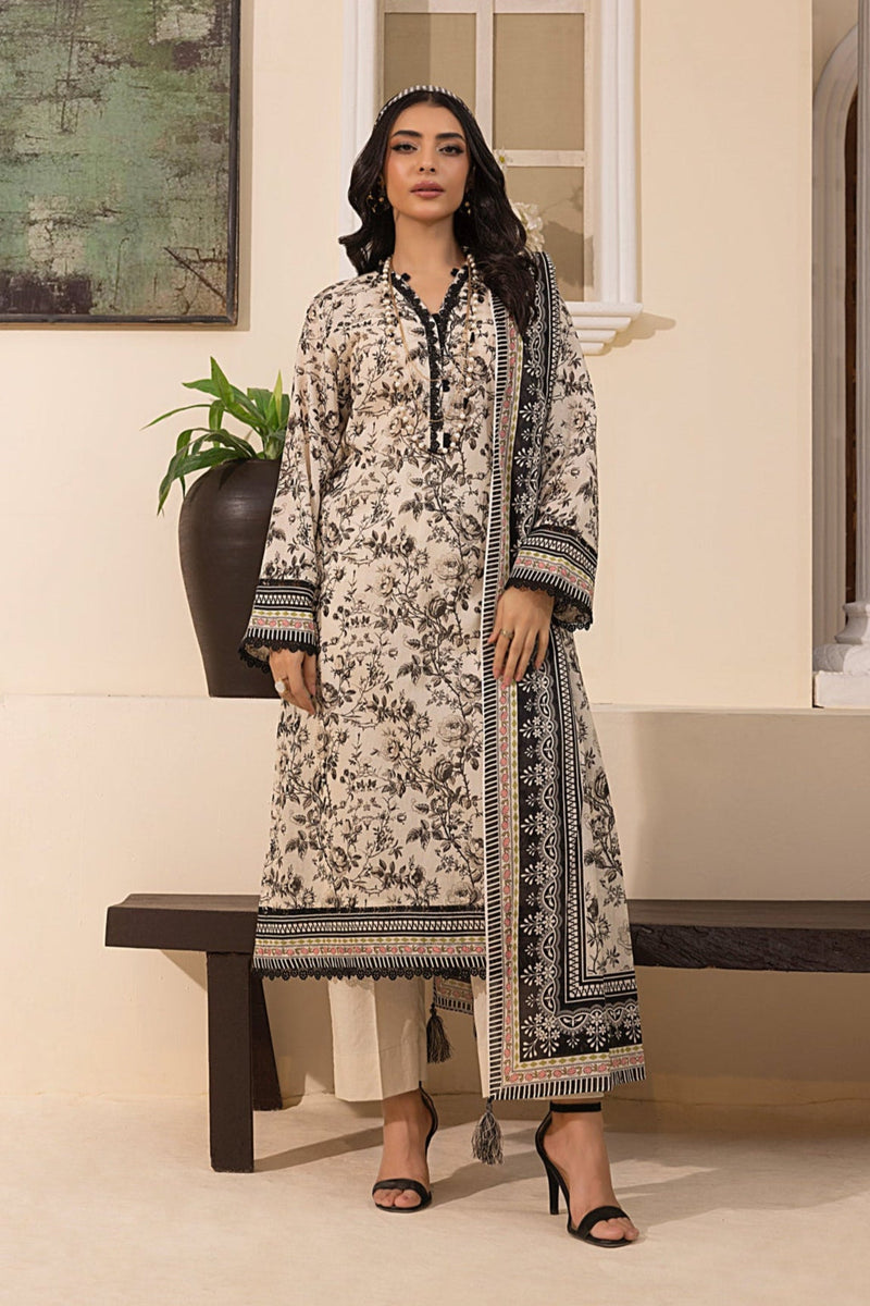 LSM | Embroidered and Printed Lawn | LG-MM-0248 by LSM - Designer Dress - Type: Ladies Clothes - Available at Libayah - 100% Original