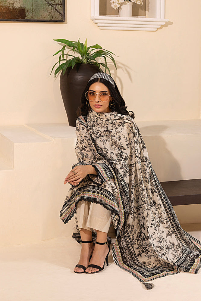 LSM | Embroidered and Printed Lawn | LG-MM-0248 by LSM - Designer Dress - Type: Ladies Clothes - Available at Libayah - 100% Original