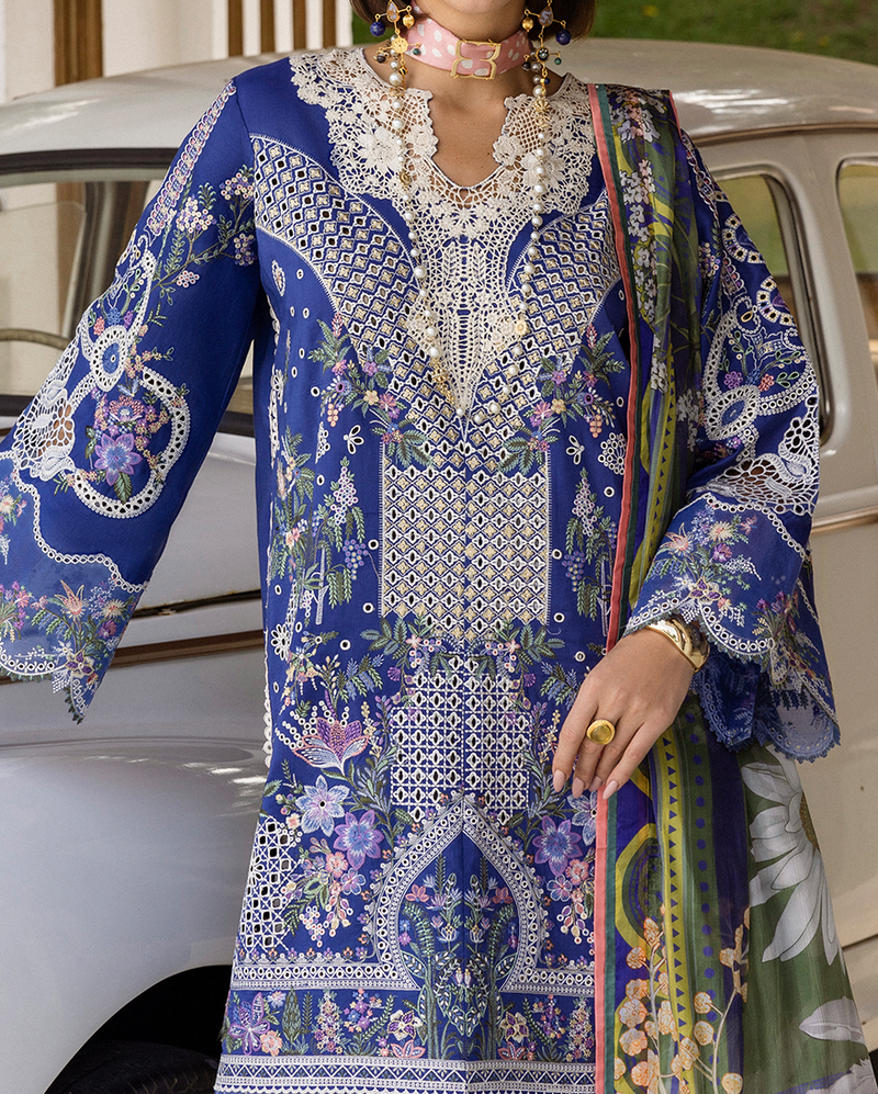 Esmel | Mon Tresor Luxe Lawn 26 | Veni Vidi Amavi by Esmel - Designer Dress - Type : Luxury Dress - Available at Libayah - 100% Original