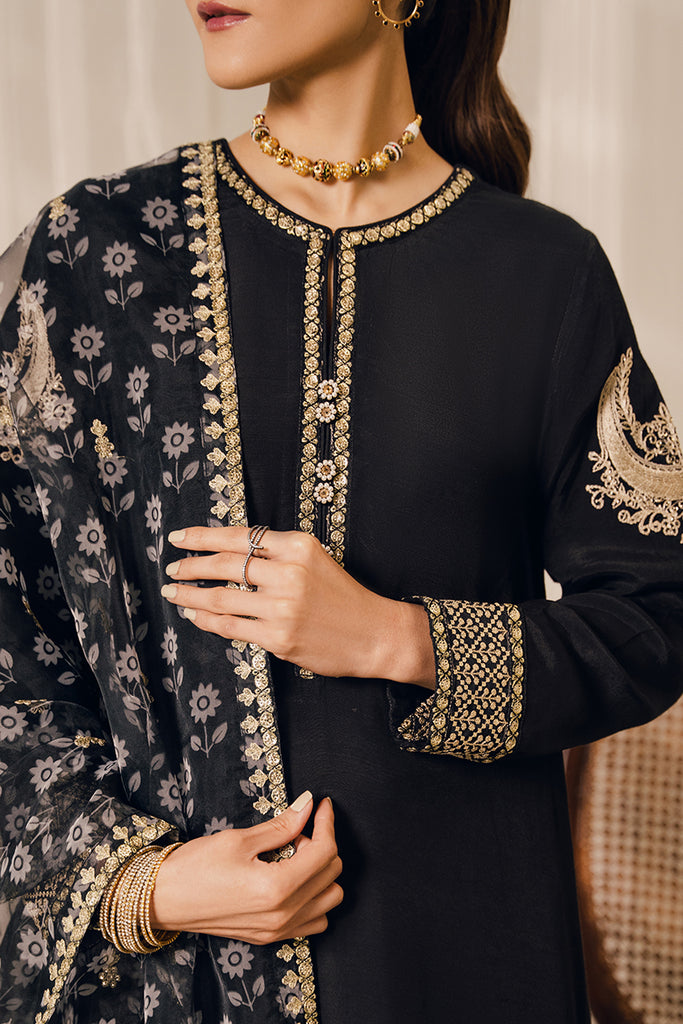 Cross Stitch | Luxury Pret | MOONSTRUCK by Cross Stitch - Designer Dress - Type: Luxury - Available at Libayah - 100% Original