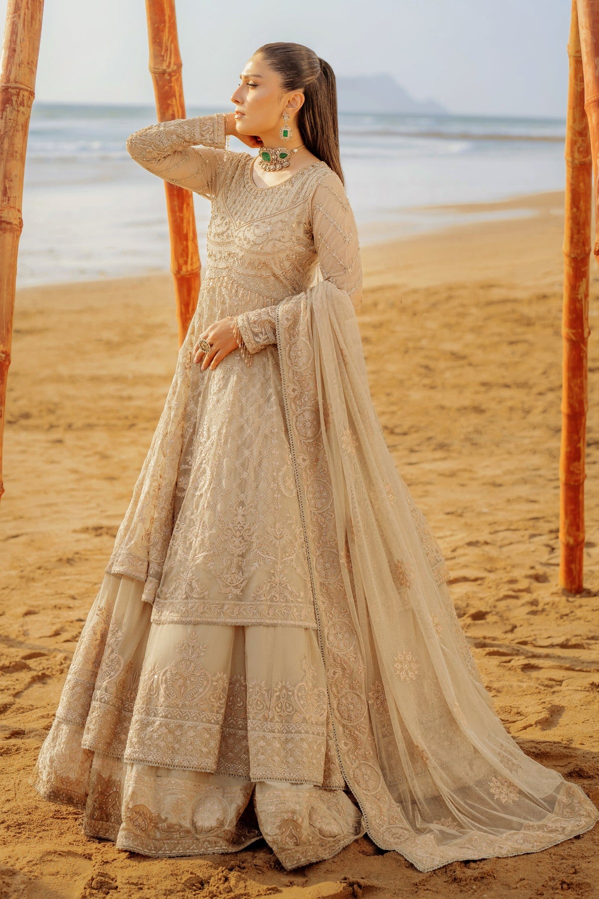 Naqshi | Sahil Kinaray | ALARA by Naqshi - Designer Dress - Type: Ladies Clothes - Available at Libayah - 100% Original