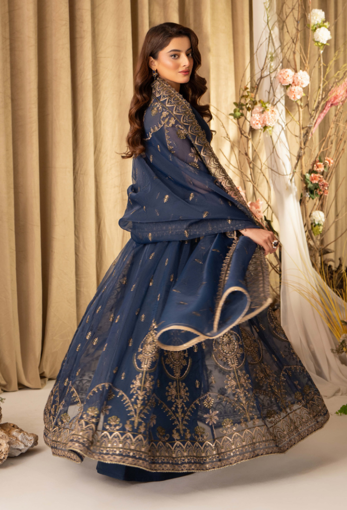 Humdum | Chiffon Collection | HOC - D08 by Humdum - Designer Dress - Type: Ladies Clothes - Available at Libayah - 100% Original