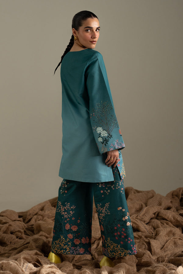 Afrozeh | Coords 25 | Frayed by Afrozeh - Designer Dress  - Type : Ladies Clothes - Available at Libayah - 100% Original 