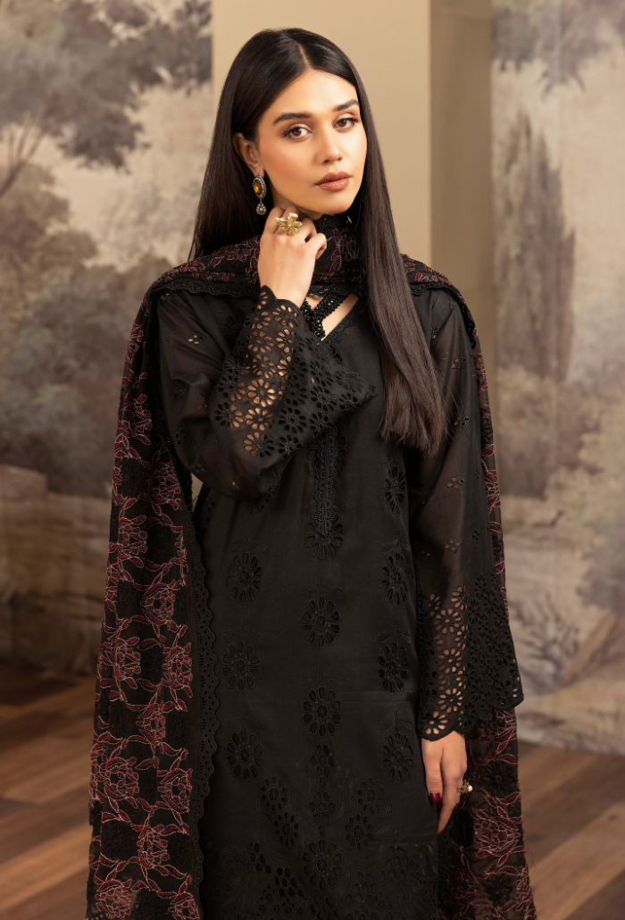Humdum | Elegant Chikankari 25 | D01 by Humdum - Designer Dress - Type: Ladies Clothes - Available at Libayah - 100% Original