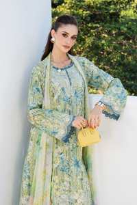 Aabyaan | Shezlin Chikankari 26 | SOMIYA (AZ-12) by Aabyaan - Designer Dress - Type : Luxury Dress - Available at Libayah - 100% Original