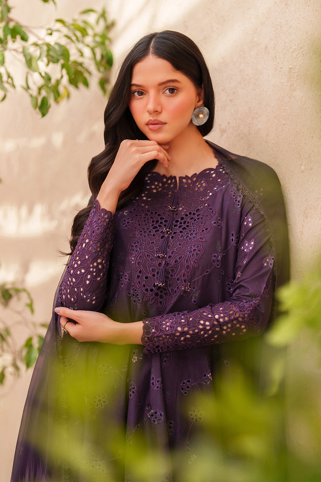 Iznik | Eid lawn | EL-08 Embroidered Lawn by Iznik - Designer Dress  - Type : Ladies Clothes - Available at Libayah - 100% Original 