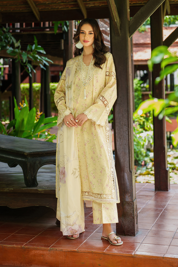 Iznik | lawn 26 | UE-497 by Iznik - Designer Dress  - Type : Ladies Clothes - Available at Libayah - 100% Original 