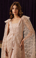 Threads and Motifs | Formal Dresses 25 | Net Embroidered Jacket with Embroidered Tube & Trouser by Threads and Motifs - Designer Dress  - Type : Ladies Clothes - Available at Libayah - 100% Original 