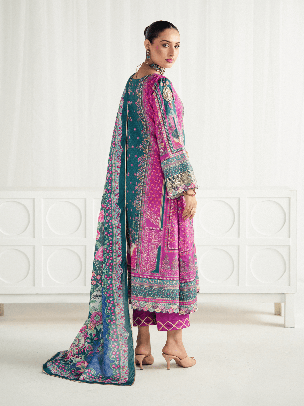 Gulaal | Aira Printed Silk | Zeal by Gulaal - Designer Dress  - Type : Ladies Clothes - Available at Libayah - 100% Original 