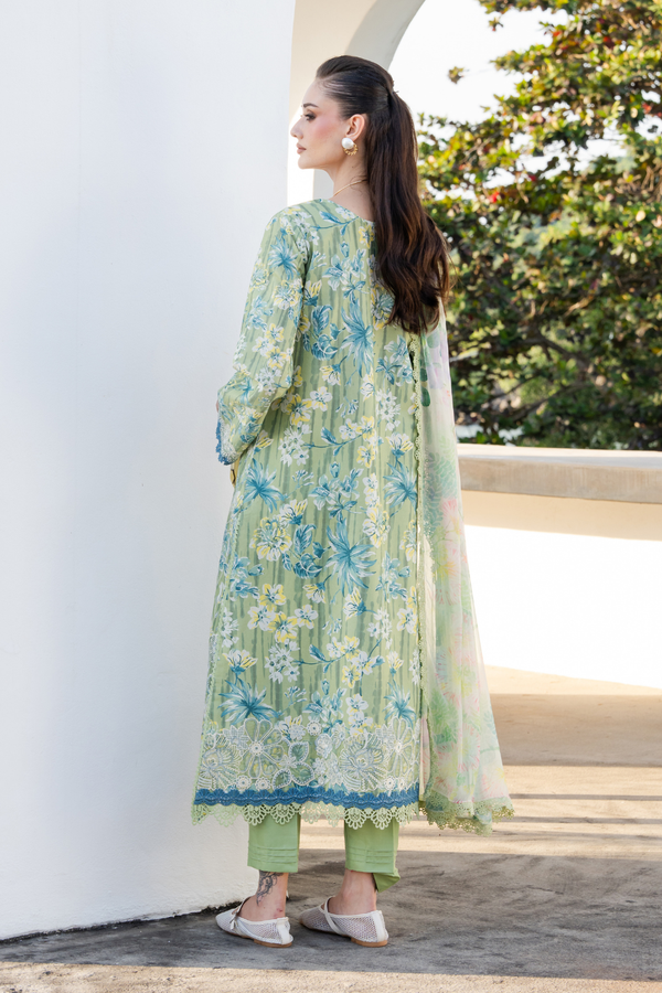 Aabyaan | Shezlin Chikankari 26 | SOMIYA (AZ-12) by Aabyaan - Designer Dress - Type : Luxury Dress - Available at Libayah - 100% Original
