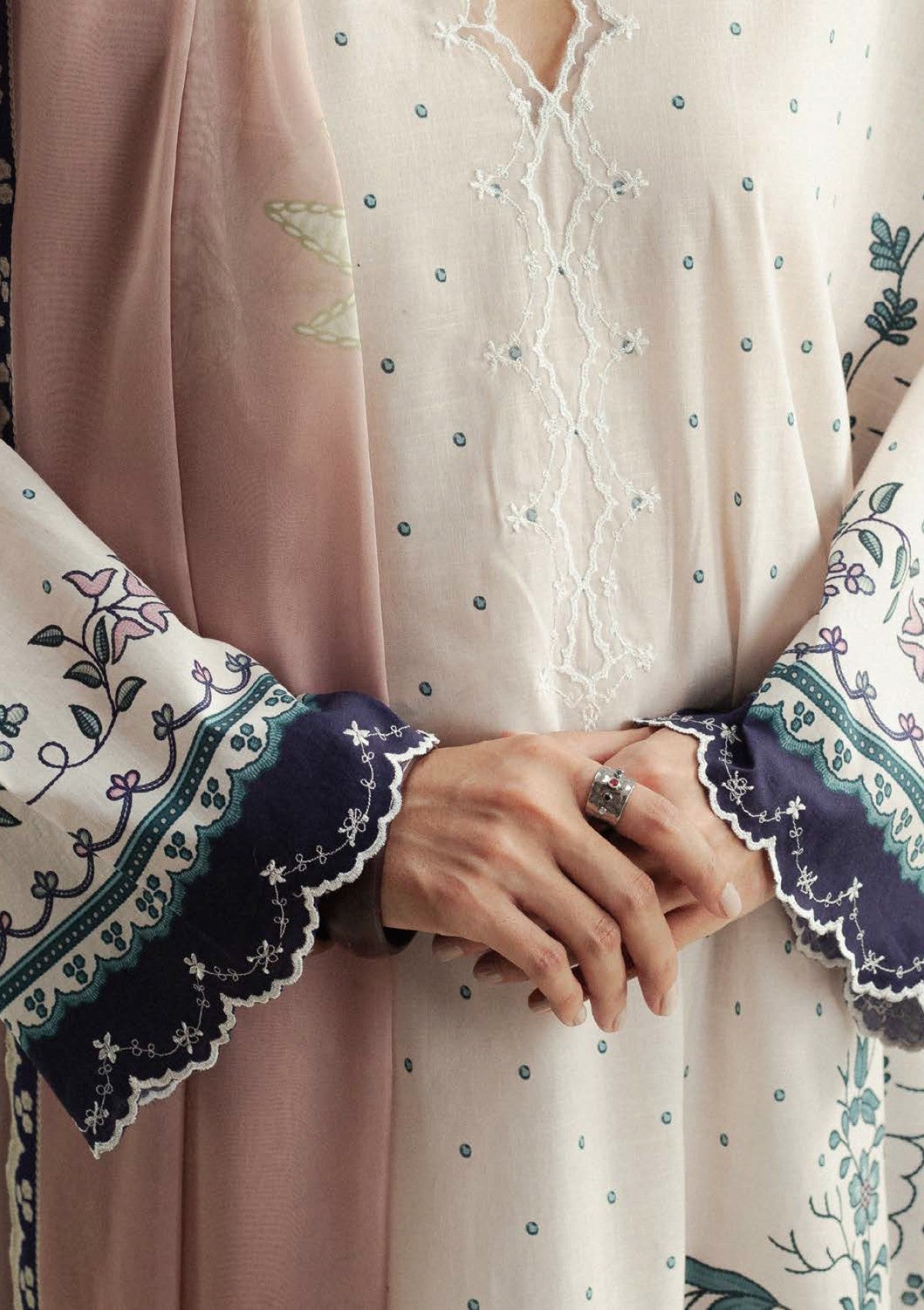 Zara Shahjahan | Coco Prints 25 | Muse-2B by Zara Shahjahan - Designer Dress  - Type : Ladies Clothes - Available at Libayah - 100% Original 