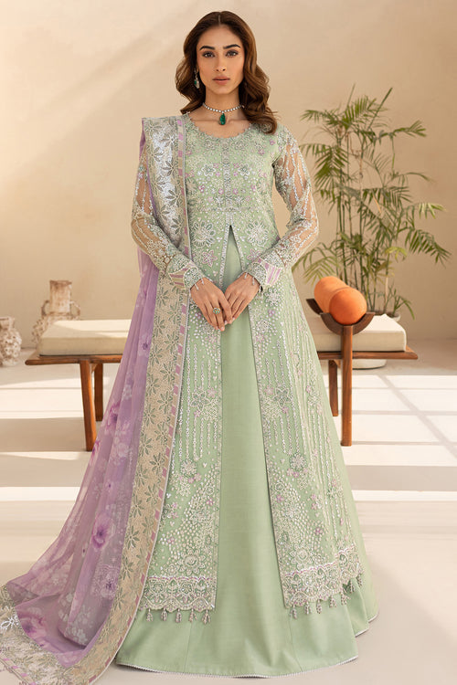 Farasha | Lu Zella Premium Formals 25 | Sage Luxe by Farasha - Designer Dress  - Type : Ladies Clothes - Available at Libayah - 100% Original 