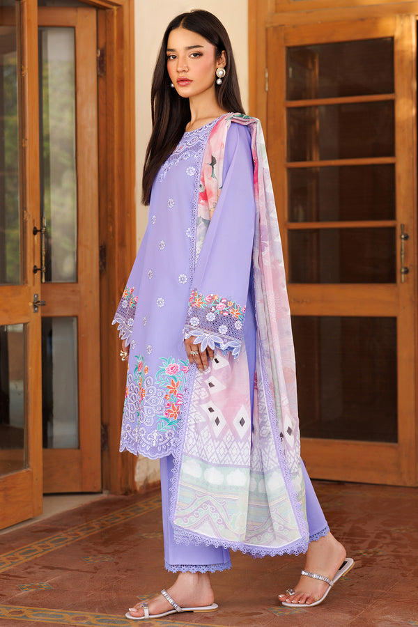 Farasha | Summer Weaves Embroidered Lawn | Lavender Dew by Farasha - Designer Dress - Type: Ladies Clothes - Available at Libayah - 100% Original