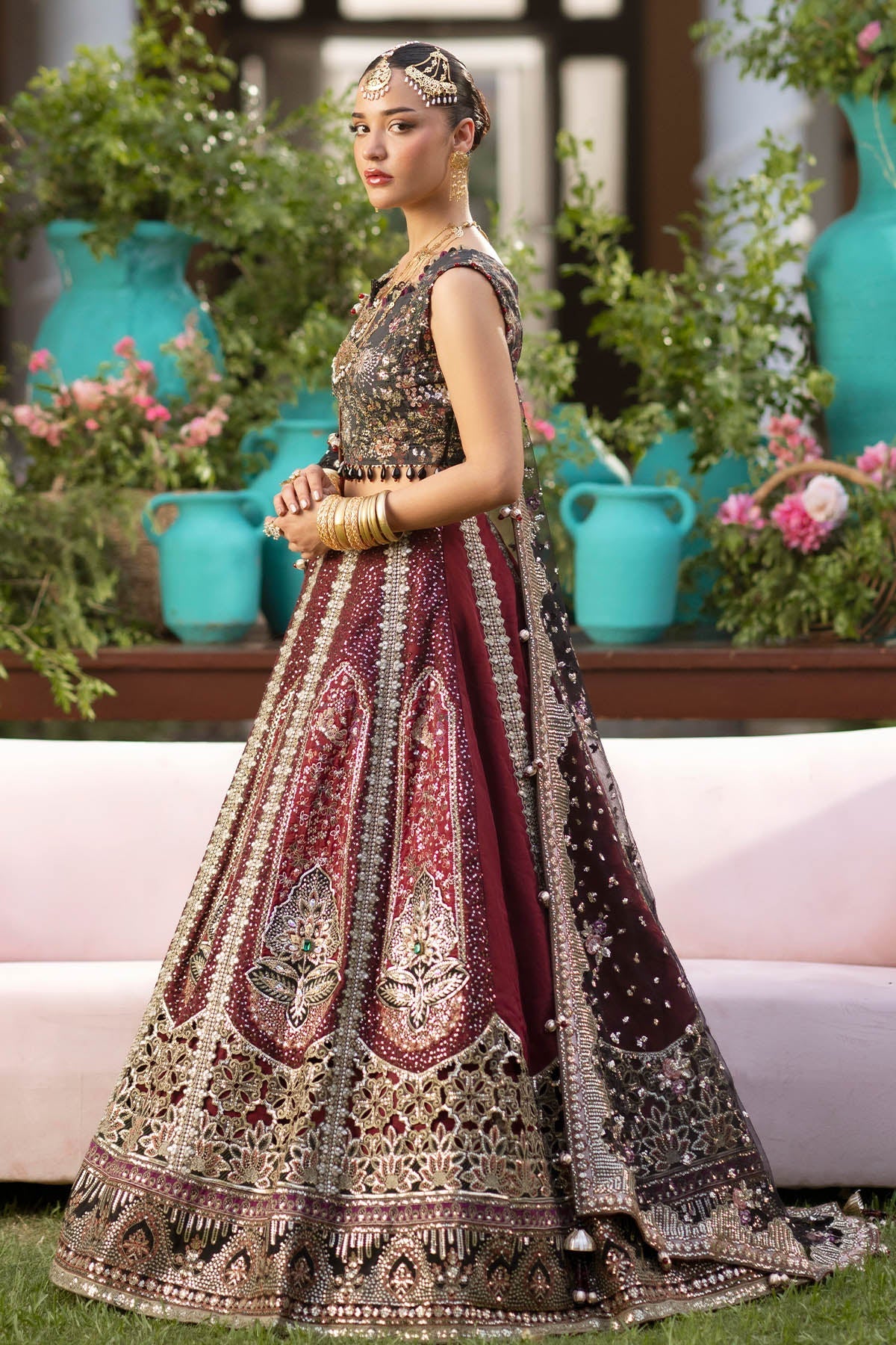 Nureh | Jhoomro Formals | NL-95 Emara by Nureh - Designer Dress  - Type : Ladies Clothes - Available at Libayah - 100% Original 