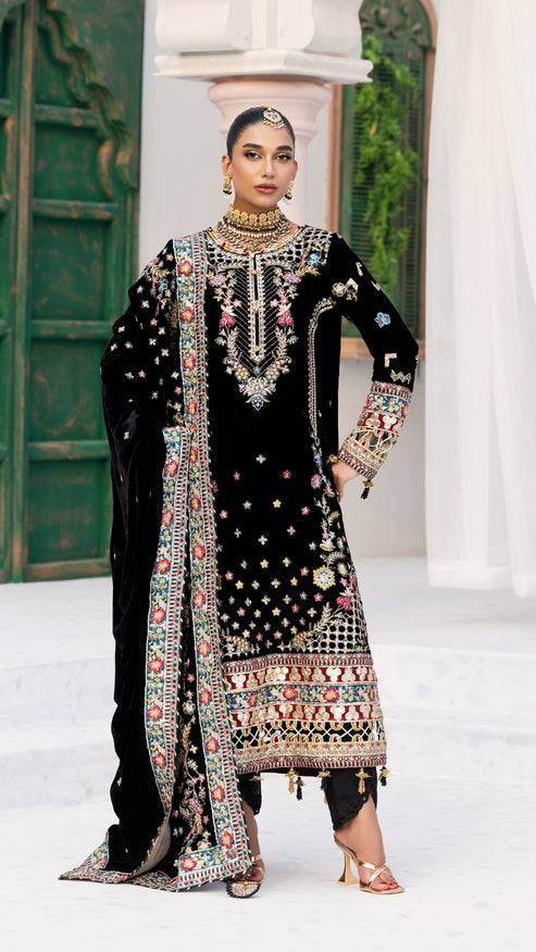 Zebtan | Andaz e Makhmal | ZAM-03 by Zebtan - Designer Dress - Type: Ladies Clothes - Available at Libayah - 100% Original