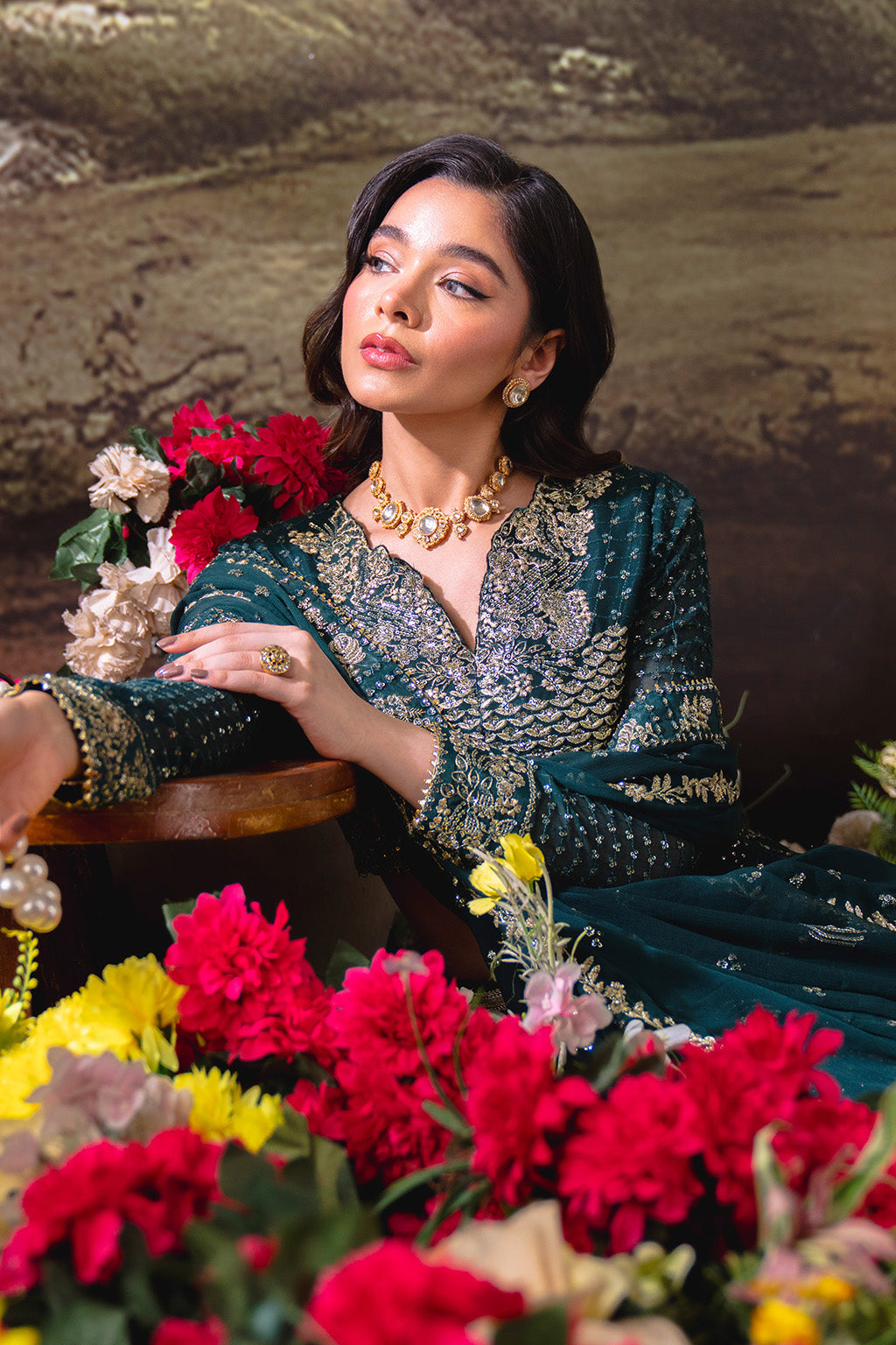 Neeshay | Dastaan Formals 25 | Shahnoor by Neeshay - Designer Dress  - Type : Ladies Clothes - Available at Libayah - 100% Original 