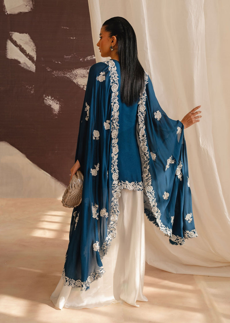 Mahgul | Eye of Cemal | Sapphire Sands by Mahgul - Designer Dress - Type: Ladies Clothes - Available at Libayah - 100% Original