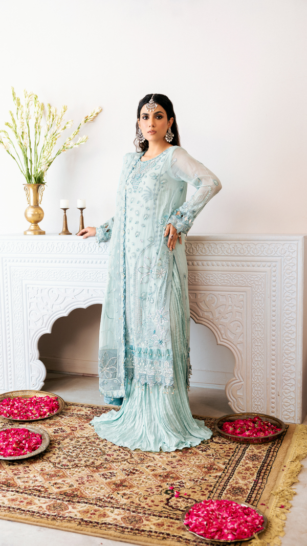 Zebtan | Zircon Wedding Formals | AFSHAN ZQ-04 by Zebtan - Designer Dress - Type: Ladies Clothes - Available at Libayah - 100% Original