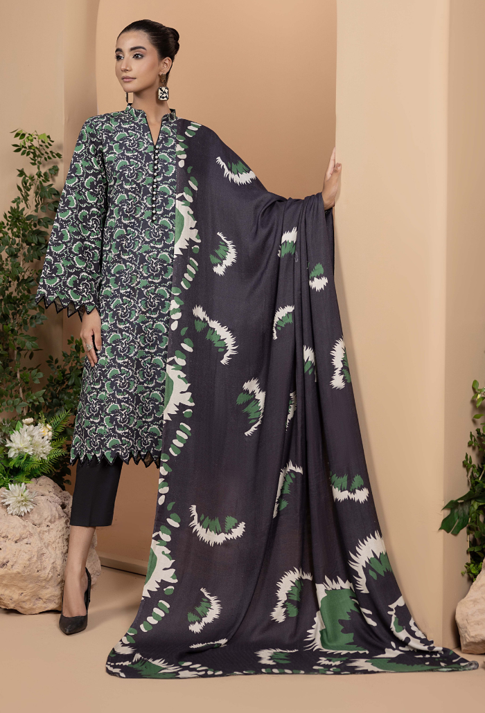 Humdum | Zara Winter 24 | Zara - D04 by HumDum - Designer Dress - Type: Casuals - Available at Libayah - 100% Original