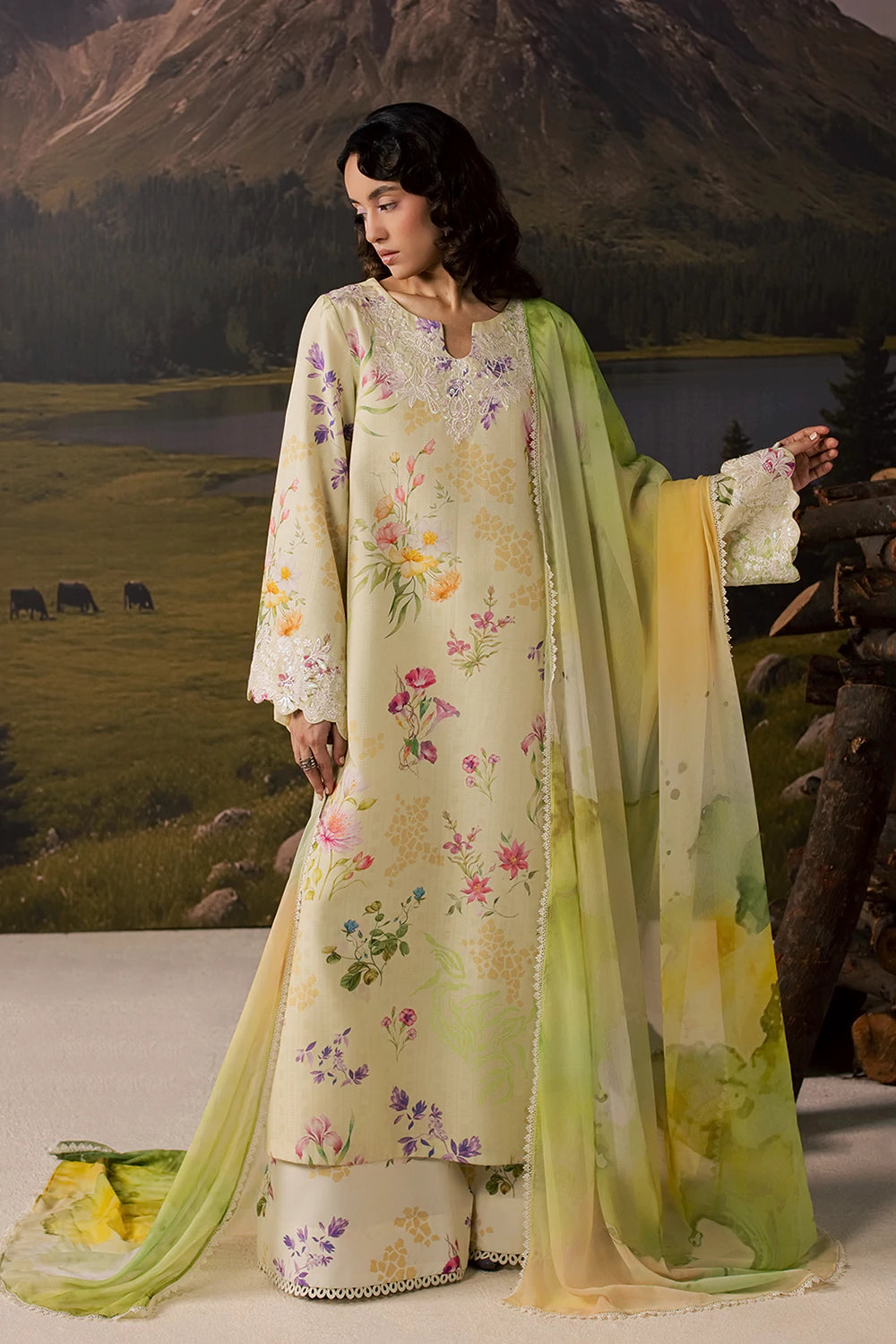 Vanya | Post Crds of July | SM-026 by Vanya - Designer Dress  - Type : Ladies Clothes - Available at Libayah - 100% Original 