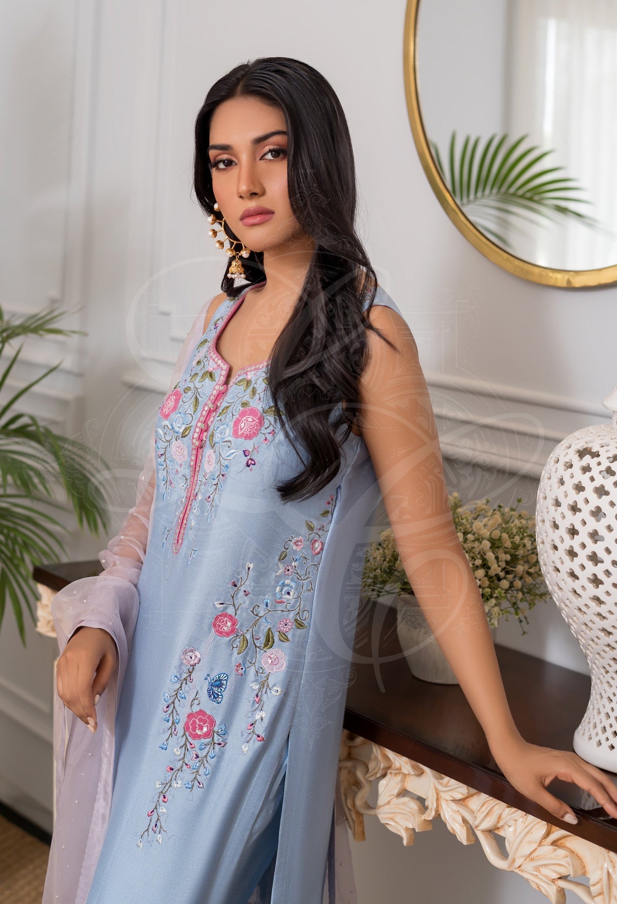 Afrozeh | Basic Pret 26 RTW | NACRE by Afrozeh - Designer Dress  - Type : Ladies Clothes - Available at Libayah - 100% Original 