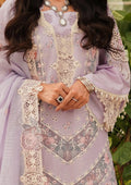 Kahf Premium | Luxury Lawn 24 | KLE-01B Lilac by Kahf Premium - Designer Dress - Type: Ladies Clothes - Available at Libayah - 100% Original