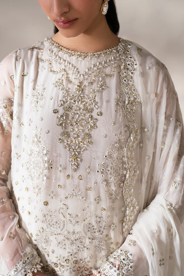 Baroque | Formal Collection |  UF-4140 by Baroque - Designer Dress  - Type : Ladies Clothes - Available at Libayah - 100% Original 