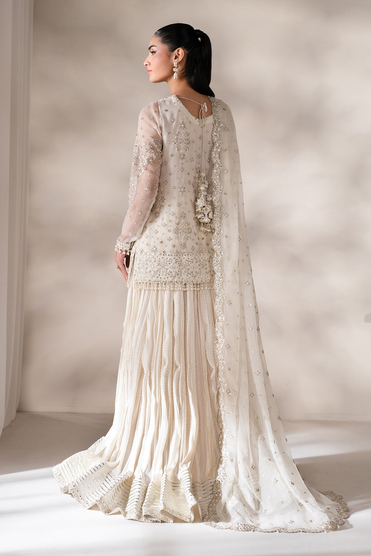 Baroque | Formal Collection |  UF-4140 by Baroque - Designer Dress  - Type : Ladies Clothes - Available at Libayah - 100% Original 