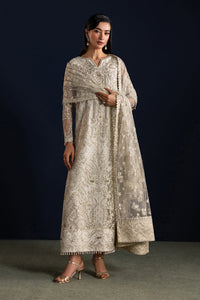 Baroque | Formals Collection | EMBROIDERED NET UF-4448 by Baroque - Designer Dress  - Type : Ladies Clothes - Available at Libayah - 100% Original 