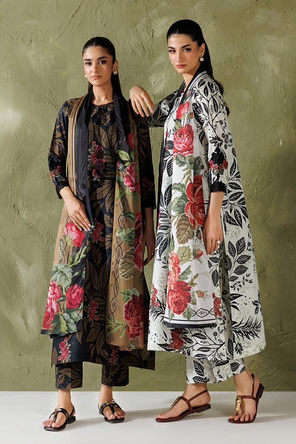 Baroque | Luxury Summer Pret | UF-4506 by Baroque - Designer Dress  - Type : Ladies Clothes - Available at Libayah - 100% Original 