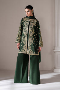 Baroque | Formals Collection | EMBROIDERED RAW SILK UF-4139 by Baroque - Designer Dress  - Type : Ladies Clothes - Available at Libayah - 100% Original 