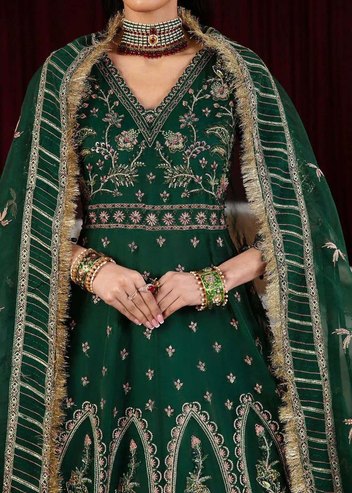 Dastoor | Noor-E-Jahan Wedding Collection 24 | Rawiya by Dastoor - Designer Dress - Type: Ladies Clothes - Available at Libayah - 100% Original
