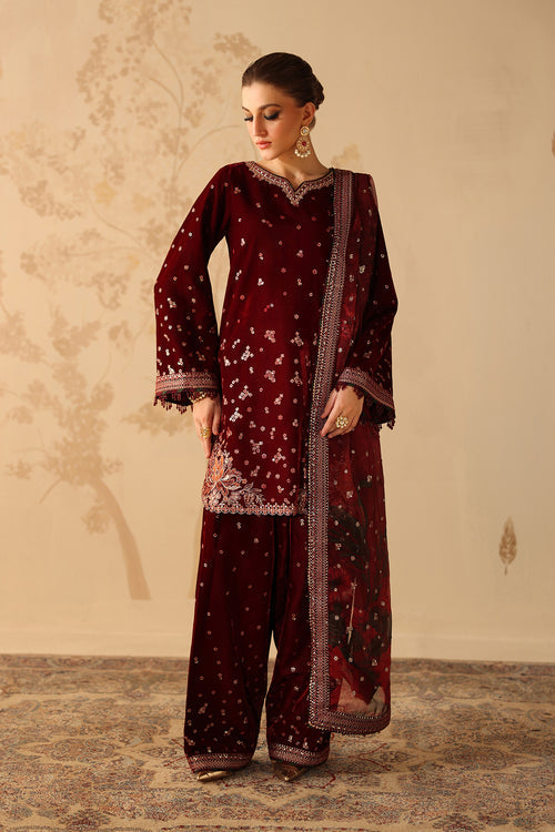 Baroque | Velvet 25 | UF-4314 by Baroque - Designer Dress  - Type : Ladies Clothes - Available at Libayah - 100% Original 