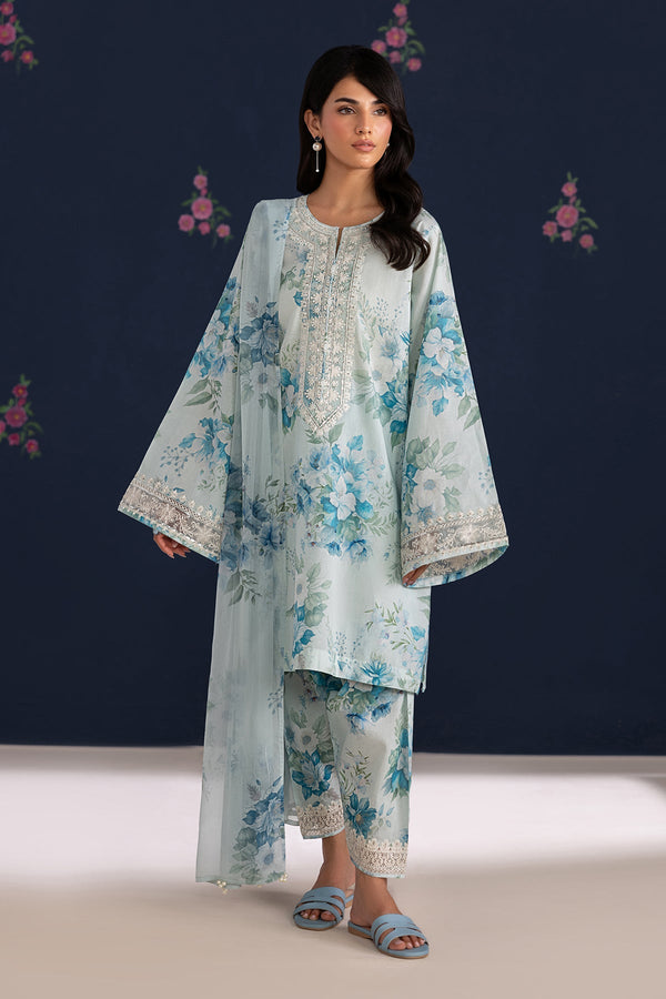 Baroque | Luxury Summer Pret | UF-4461 by Baroque - Designer Dress  - Type : Ladies Clothes - Available at Libayah - 100% Original 