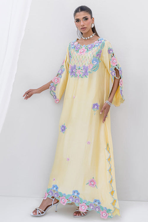 Chic Ophicial | Aarzu Luxe Pret | Meadow Hues by Chic Ophicial - Designer Dress  - Type : Ladies Clothes - Available at Libayah - 100% Original 