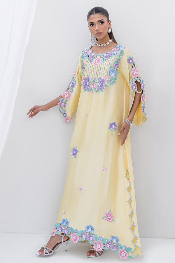 Chic Ophicial | Aarzu Luxe Pret | Meadow Hues by Chic Ophicial - Designer Dress  - Type : Ladies Clothes - Available at Libayah - 100% Original 