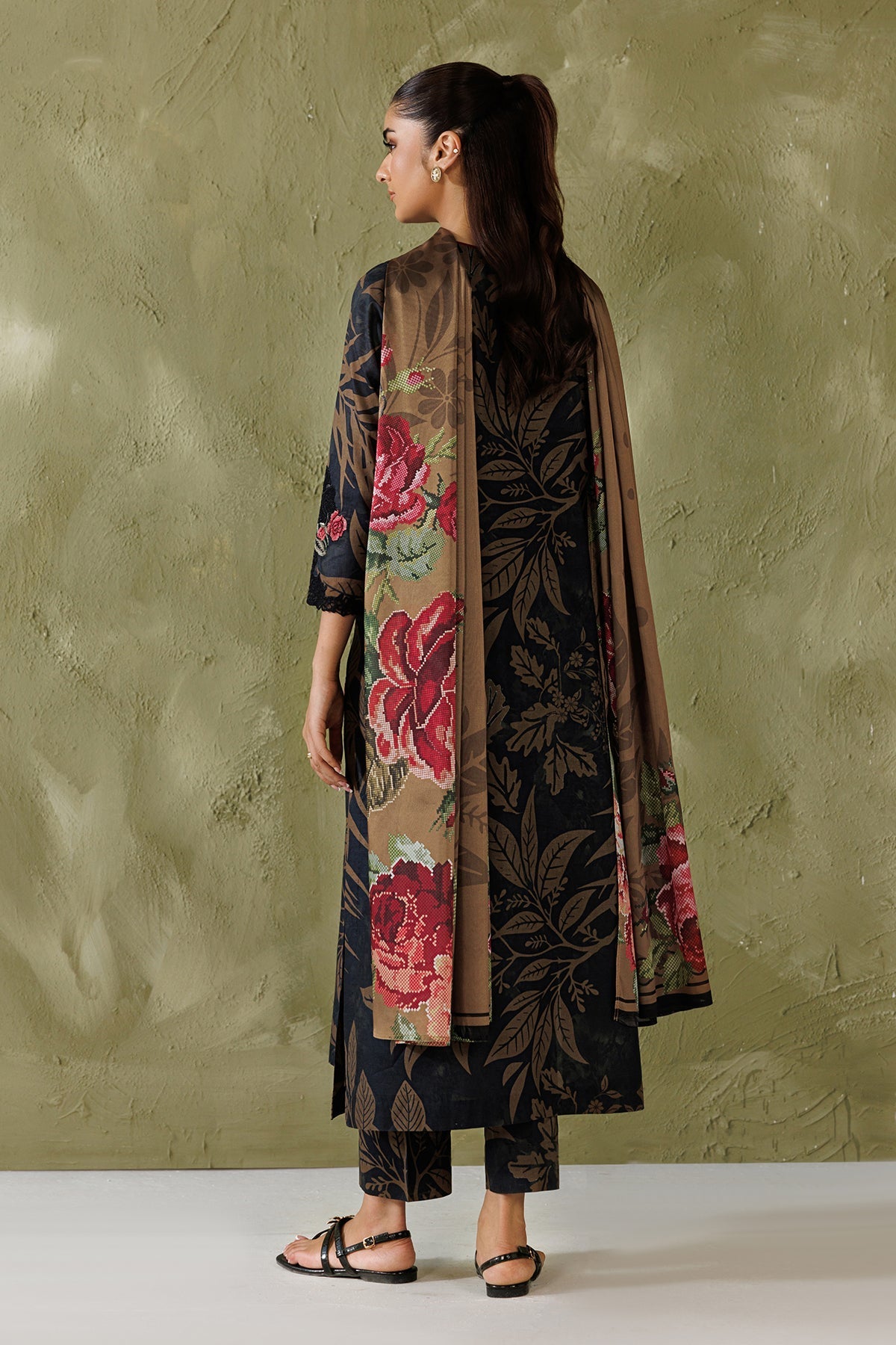 Baroque | Luxury Summer Pret | UF-4506 by Baroque - Designer Dress  - Type : Ladies Clothes - Available at Libayah - 100% Original 