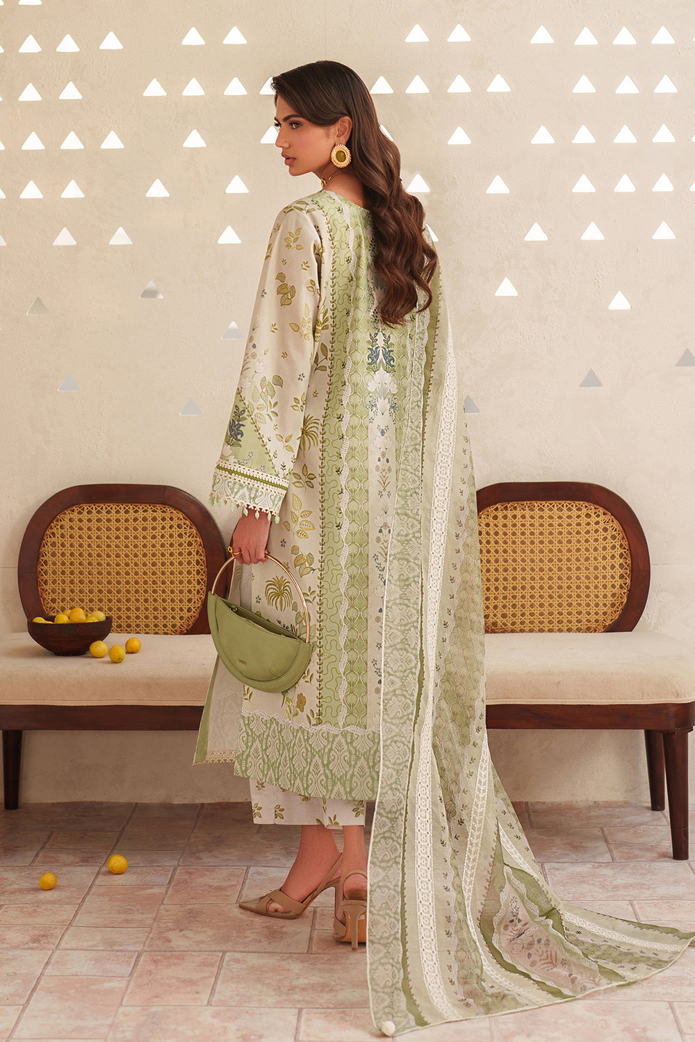 Baroque | Luxury Pret Summer | UF-4406 - Designer Dress - Type : Ladies Clothes - Available at Libayah - 100% Original