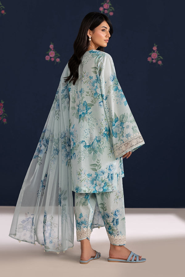 Baroque | Luxury Summer Pret | UF-4461 by Baroque - Designer Dress  - Type : Ladies Clothes - Available at Libayah - 100% Original 
