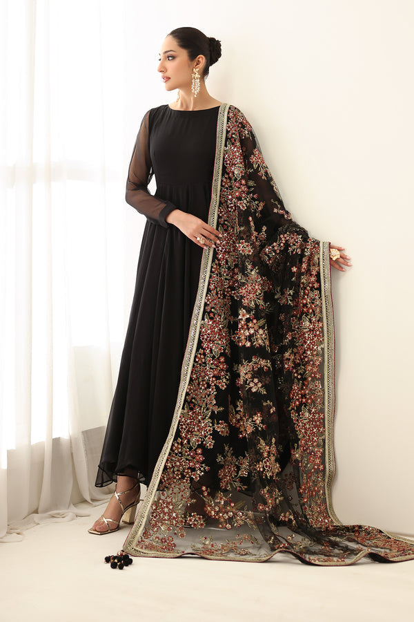 Baroque | Luxury Pret 25 | EMBROIDERED CHIFFON PR-1161 by Baroque - Designer Dress  - Type : Ladies Clothes - Available at Libayah - 100% Original 
