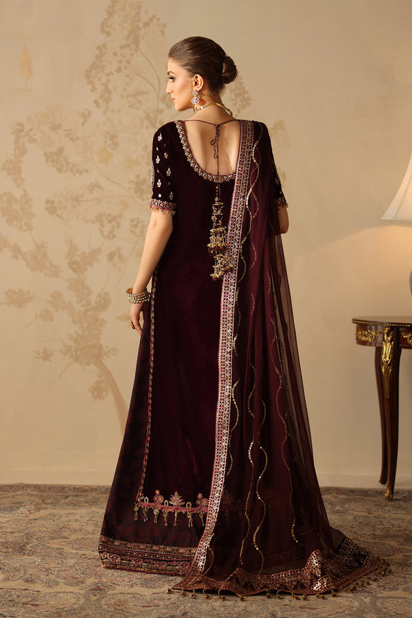 Baroque | Velvet 25 | UF-4313 by Baroque - Designer Dress  - Type : Ladies Clothes - Available at Libayah - 100% Original 