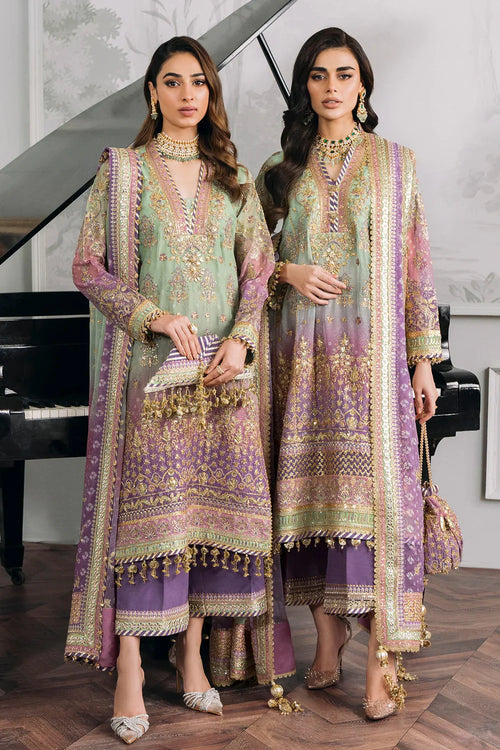 Baroque | Chantelle Embroidered Collection | CH12-08 by Baroque - Designer Dress - Type: Ladies Clothes - Available at Libayah - 100% Original