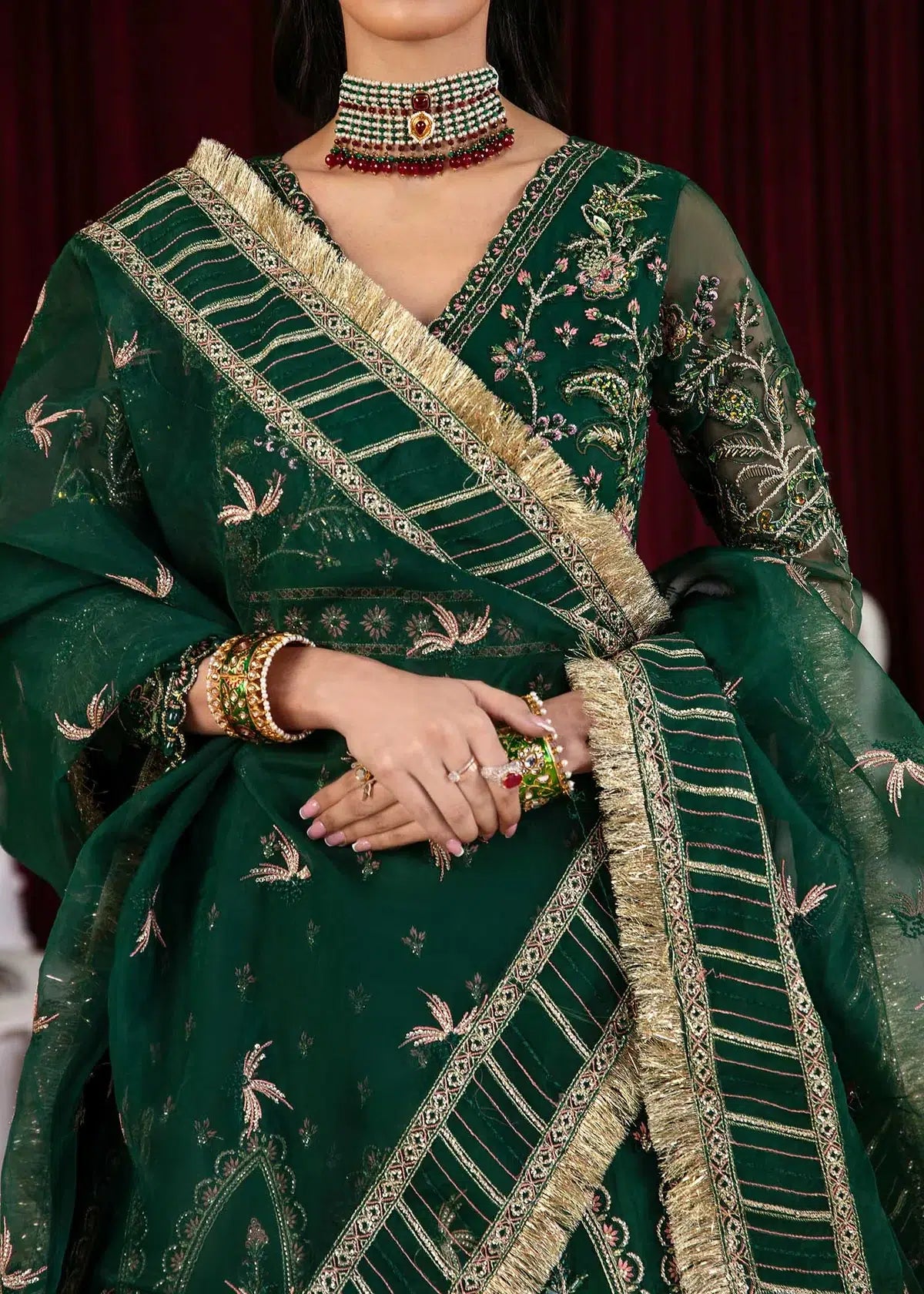 Dastoor | Noor-E-Jahan Wedding Collection 24 | Rawiya by Dastoor - Designer Dress - Type: Ladies Clothes - Available at Libayah - 100% Original