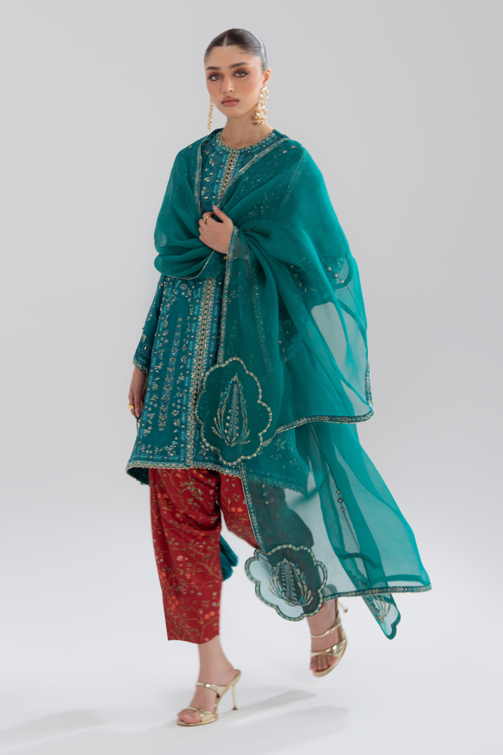 Soraya | Silk Edit 26 | Alina by Soraya - Designer Dress  - Type : Ladies Clothes - Available at Libayah - 100% Original 