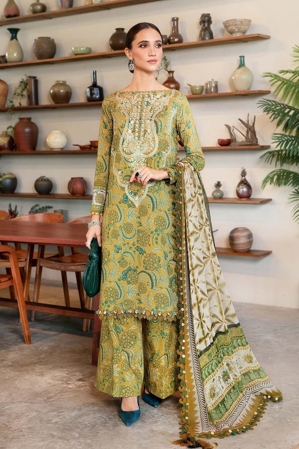 Maria B | M Prints 25 | MPT-2513-B by Maria B - Designer Dress - Type: Ladies Clothes - Available at Libayah - 100% Original