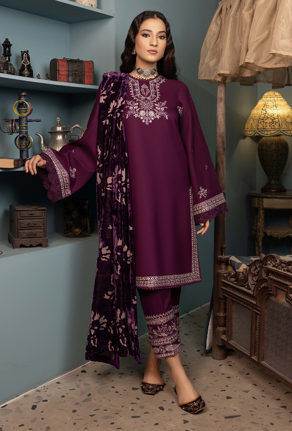Humdum | Zouq 25 | D07 by Humdum - Designer Dress  - Type : Ladies Clothes - Available at Libayah - 100% Original 